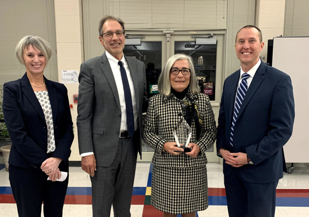 Winchester Superintendent recognized for Leadership Development as key to effective decision making